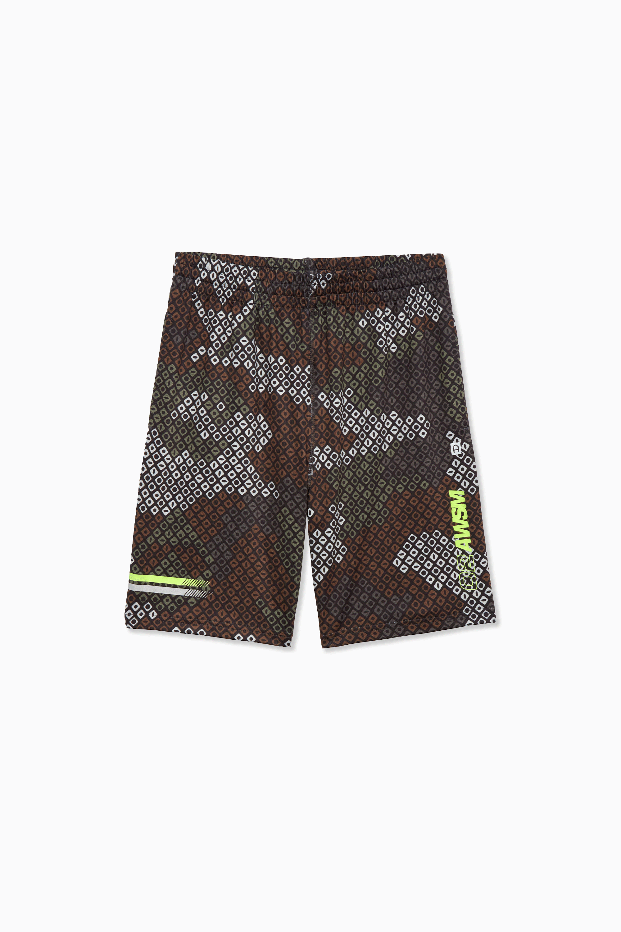 Alien Camo Print Active Short