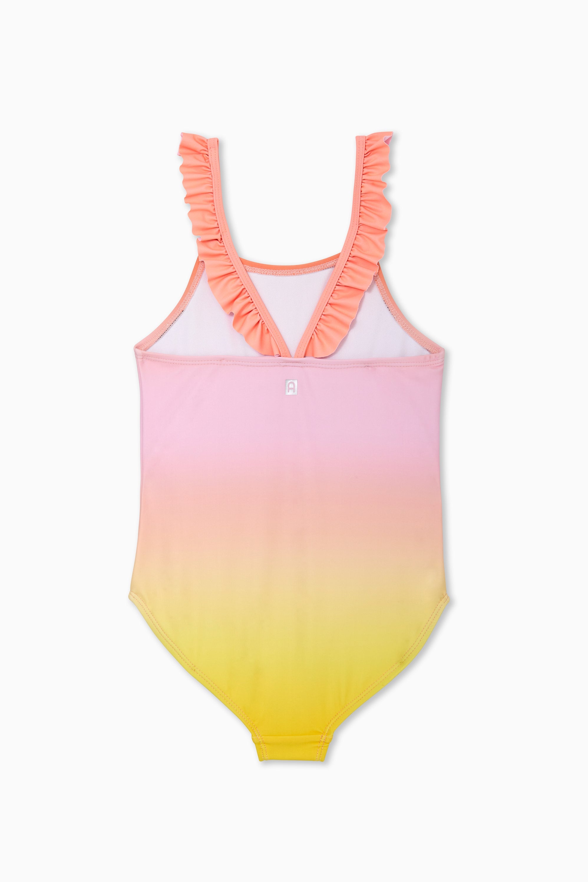 Gradient Ruffle One Piece