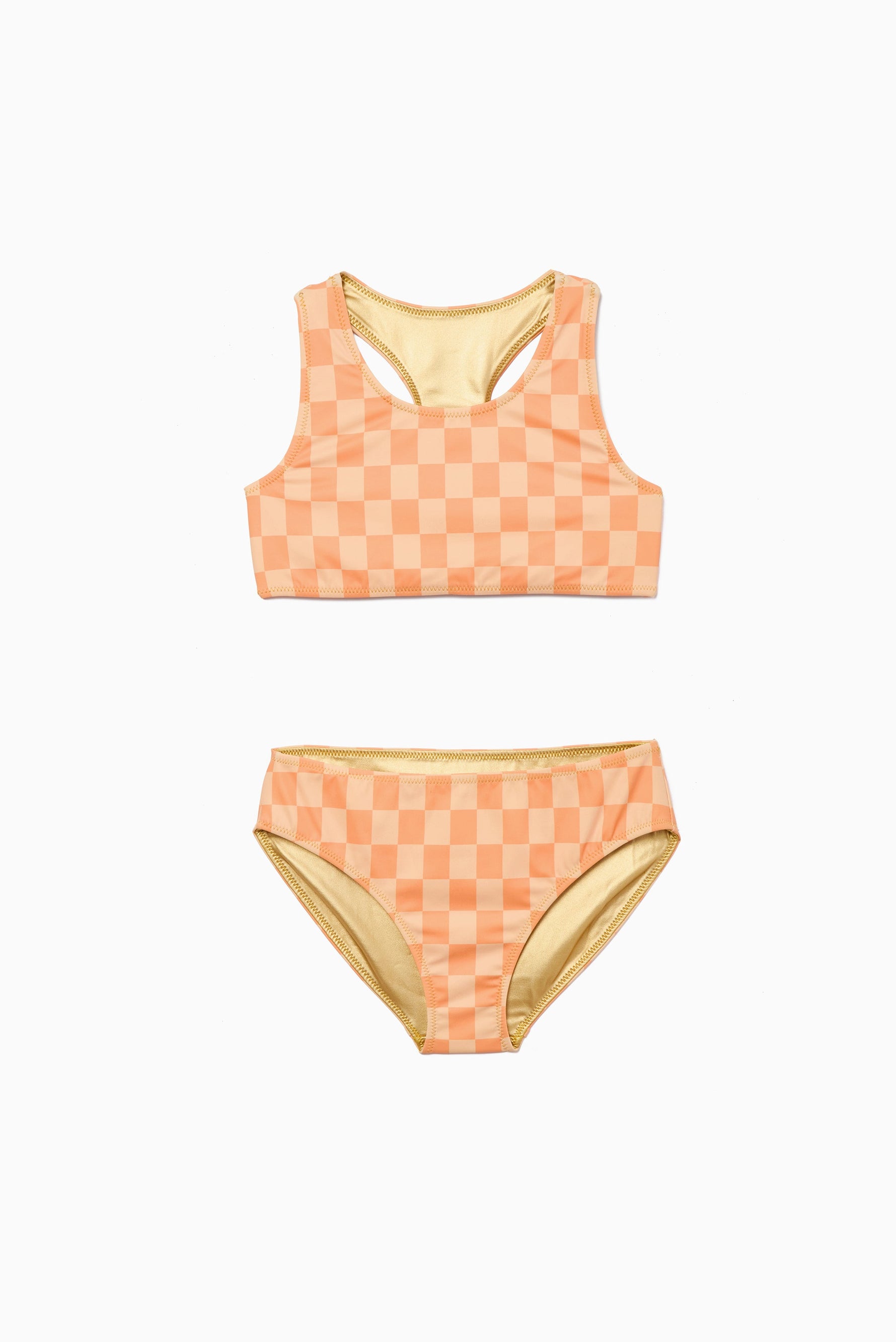 Gold Reversible BikiniSWIMRockets of Awesome