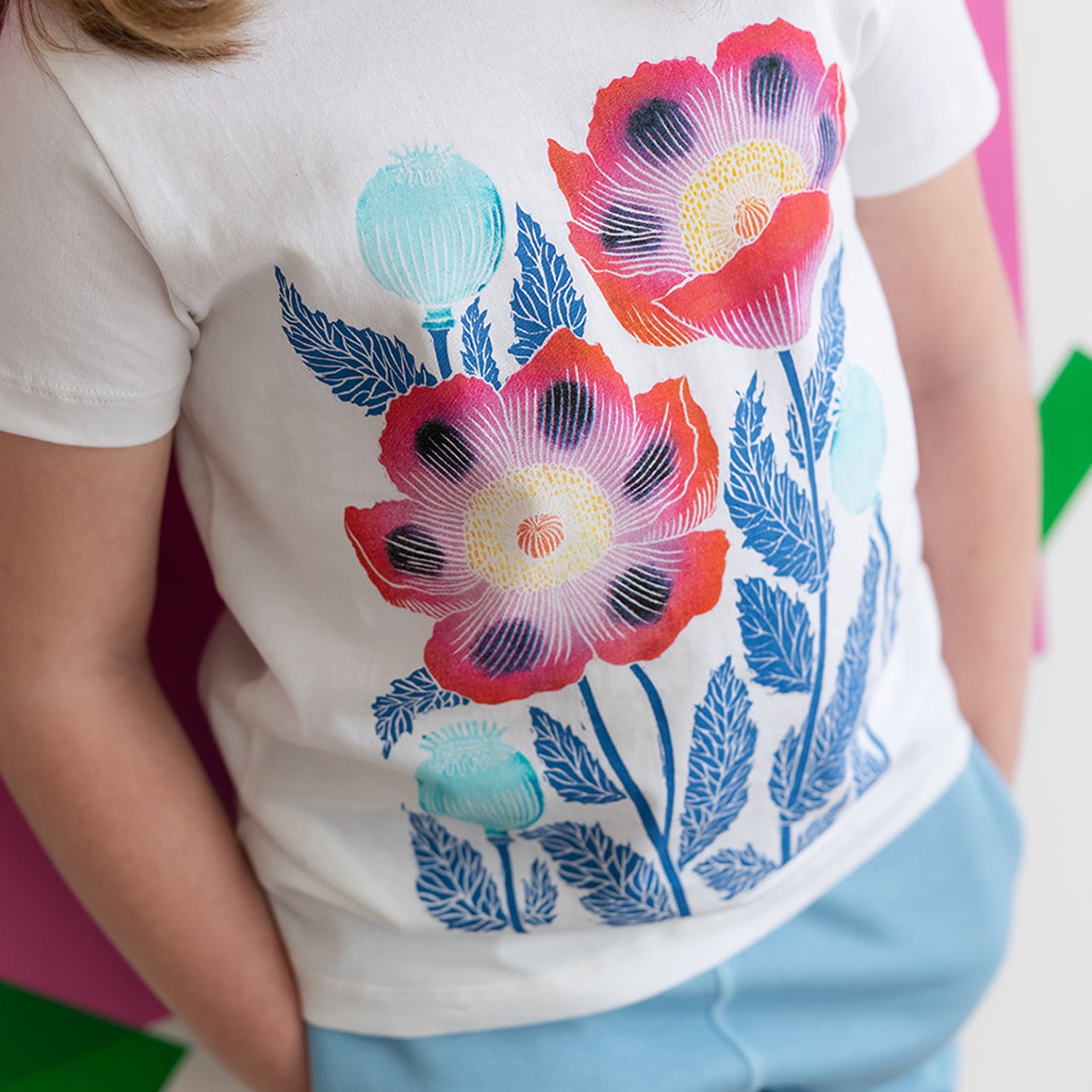 Organic Cotton Kids Single Pack Graphic Tee - FINAL SALE