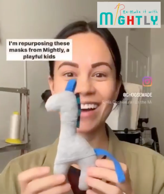 ReMake It with Mightly Giraffe & Elephant Stuffie Pattern