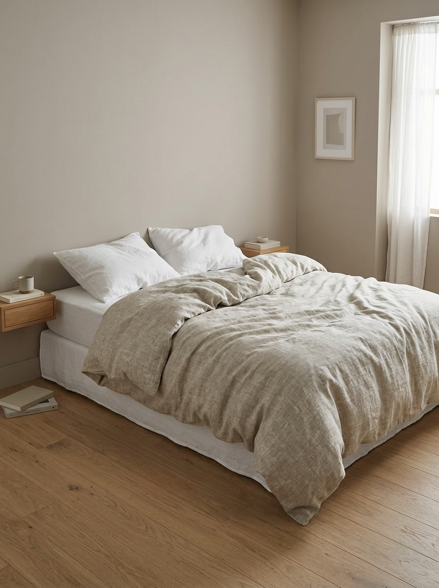 DreamWeave Linen/Cotton Scandi Bedding Set
