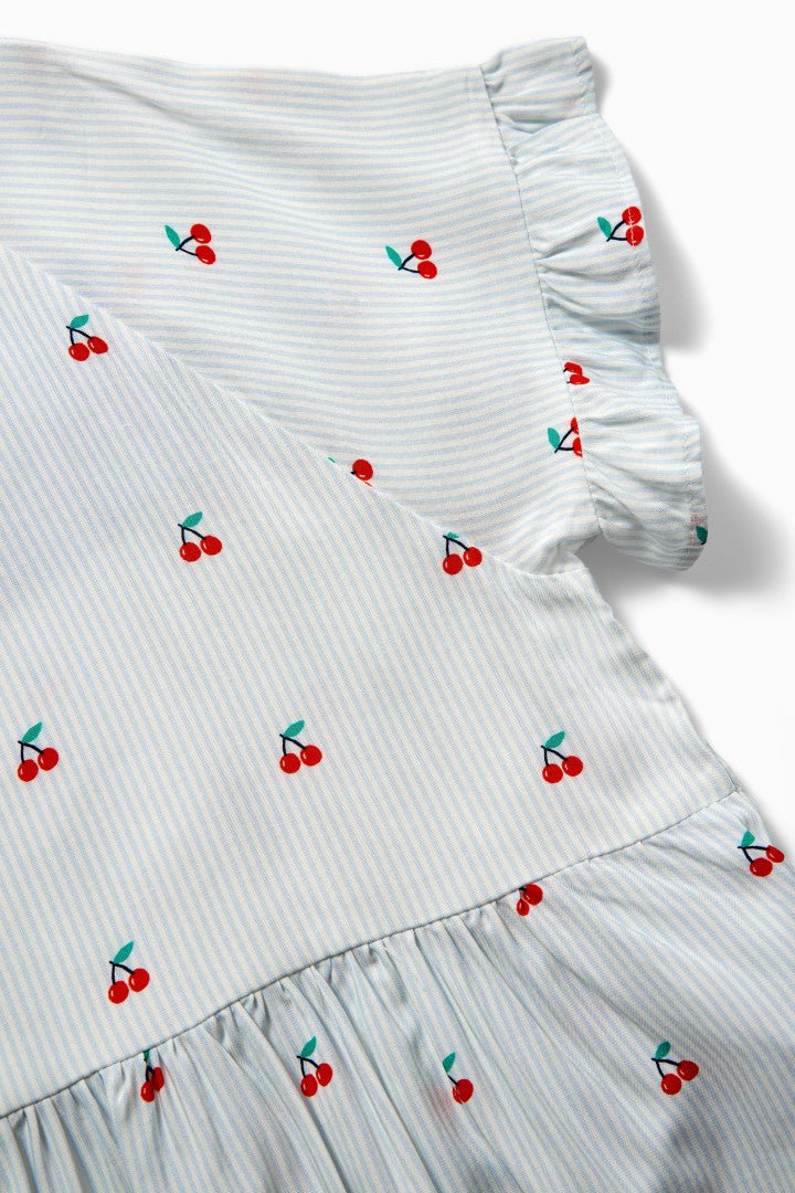 Cherry Striped Poplin TopTOPSRockets of Awesome