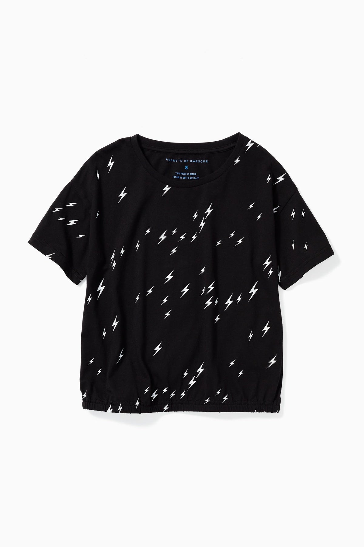 Bolt Gathered Hem Tee - FINAL SALETOPSRockets of Awesome