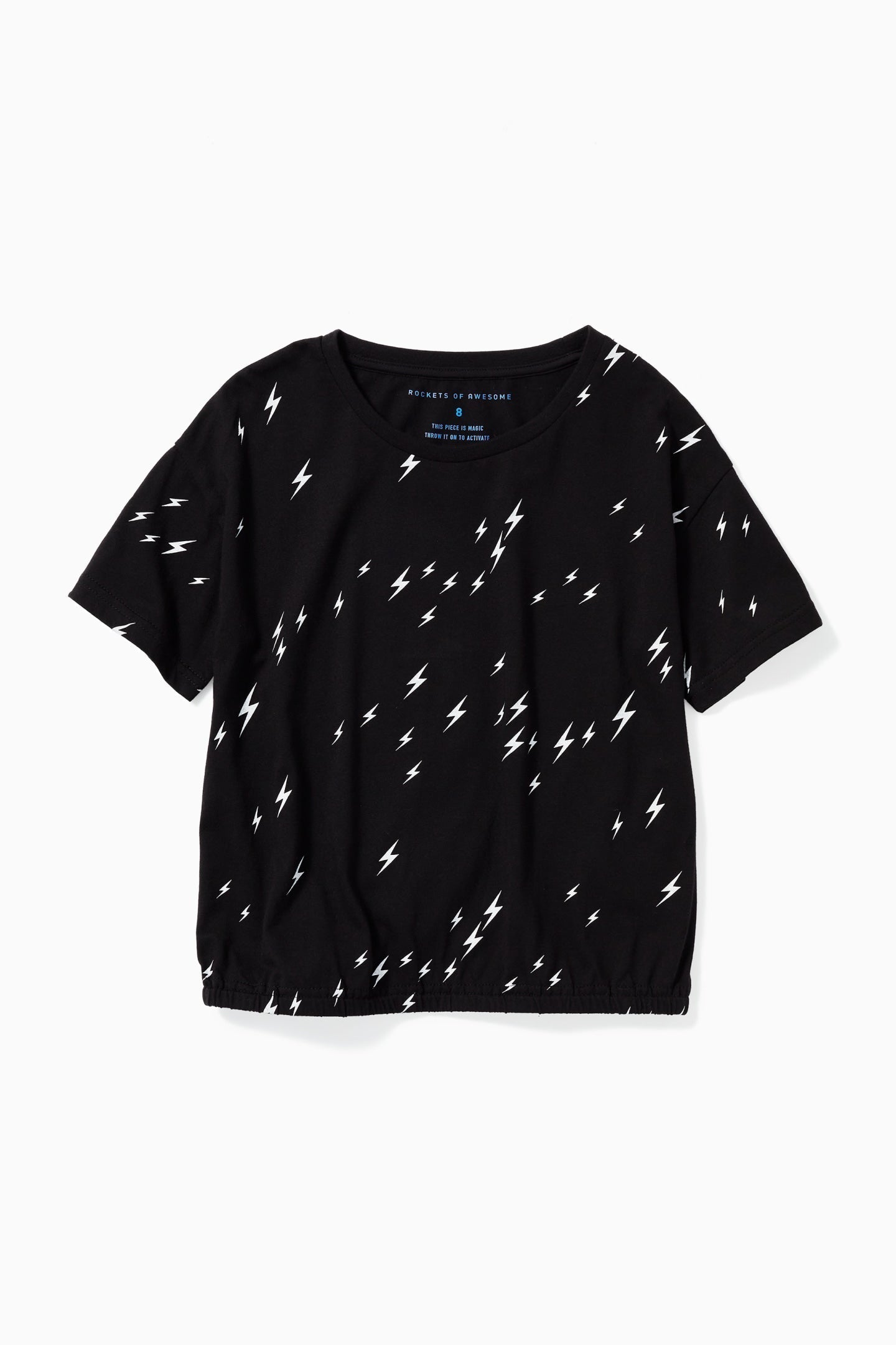 Bolt Gathered Hem Tee - FINAL SALETOPSRockets of Awesome