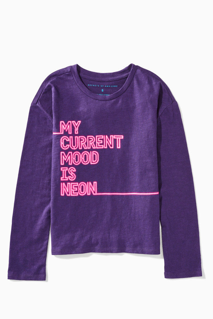 Current Mood Neon Tee - FINAL SALE
