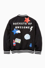 ROA Black Bomber Black - FINAL SALEOUTERWEARRockets of Awesome