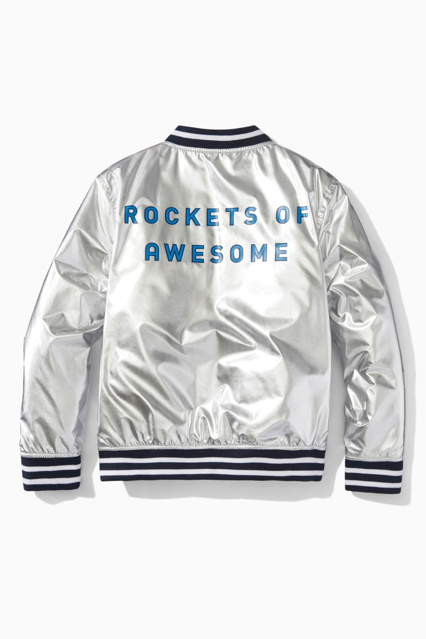 OUTERWEARThe Silver Bomber JacketRockets of Awesome