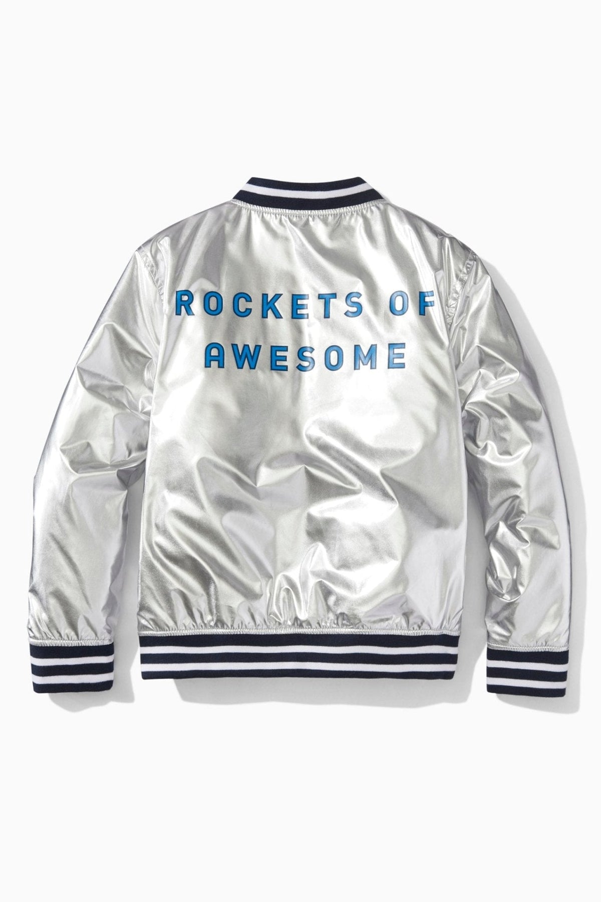 OUTERWEARThe Silver Bomber JacketRockets of Awesome