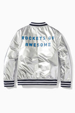 OUTERWEARThe Silver Bomber JacketRockets of Awesome
