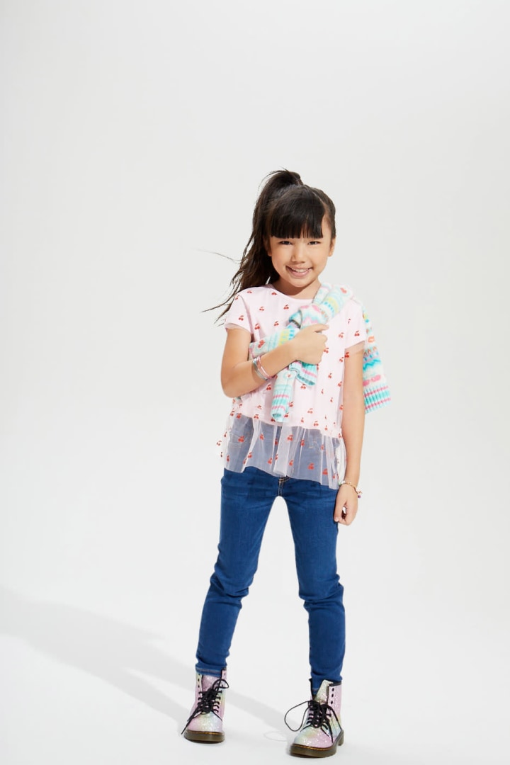 Cherry Organza Shirt