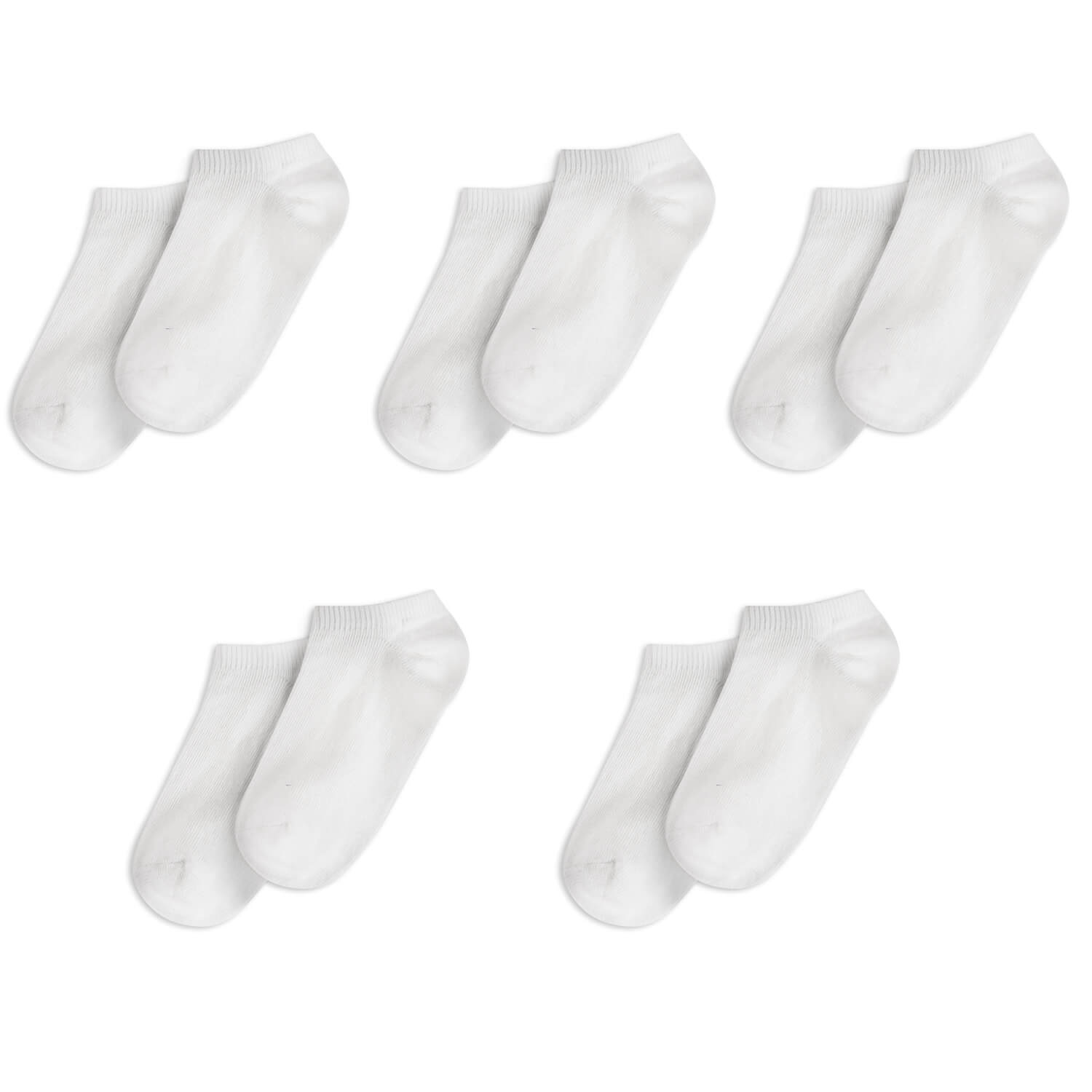 Kids Socks 5-Pack: Organic Cotton Footie Socks