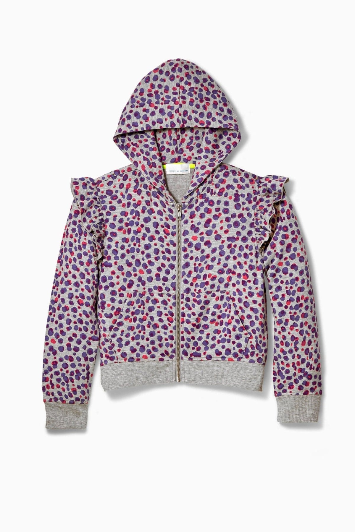 Cheetah Print Zip HoodieTOPSRockets of Awesome