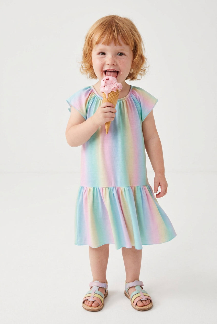 Rainbow Ombre Dress - FINAL SALEDRESSES/ROMPERSRockets of Awesome