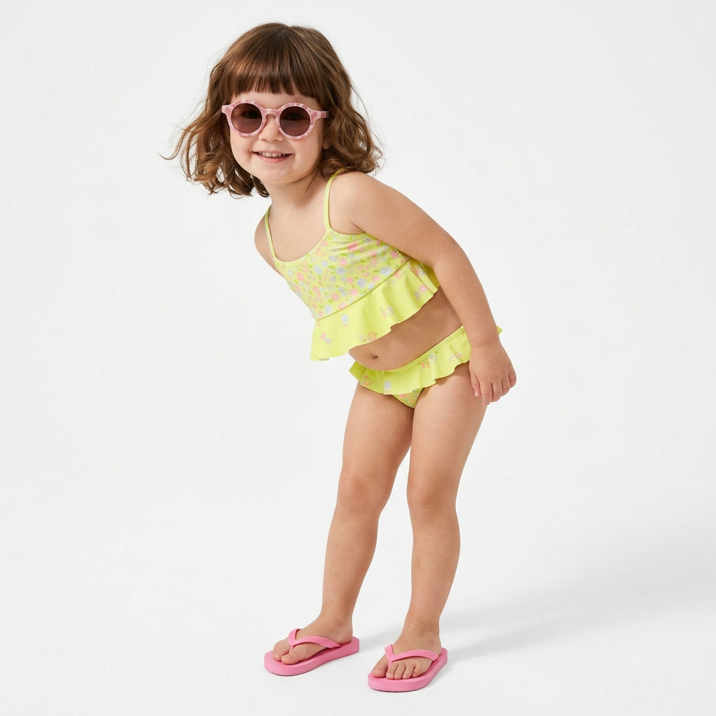 Polka Dot Ruffle BikiniSWIMRockets of Awesome