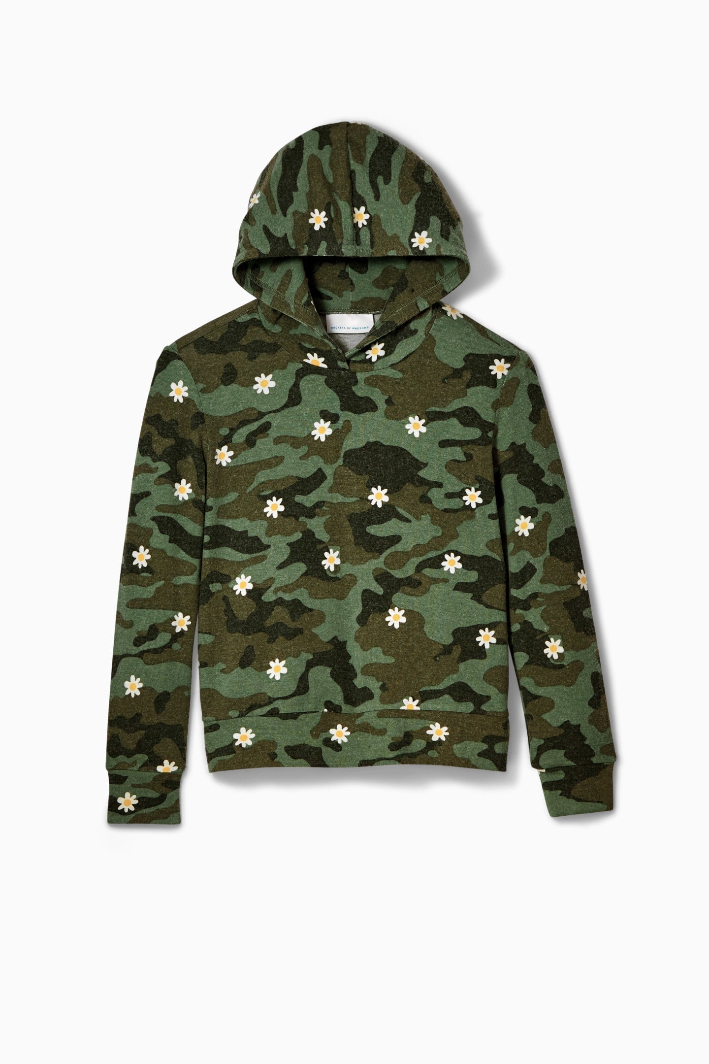 Camo Daisy Crazysoft Hoodie - FINAL SALE