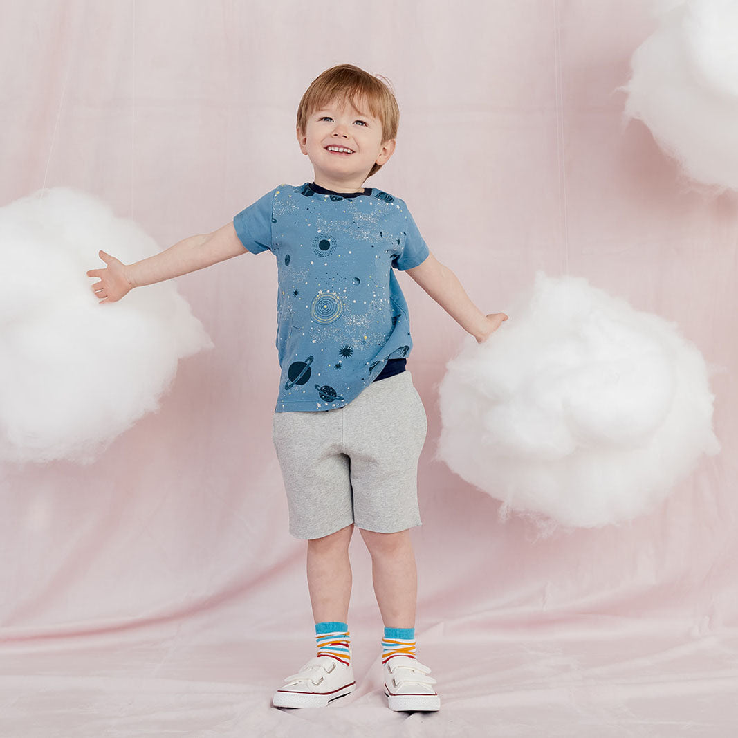 Kids Shorts: Organic Cotton Drawstring Shorts for Comfortable Play - Mightly