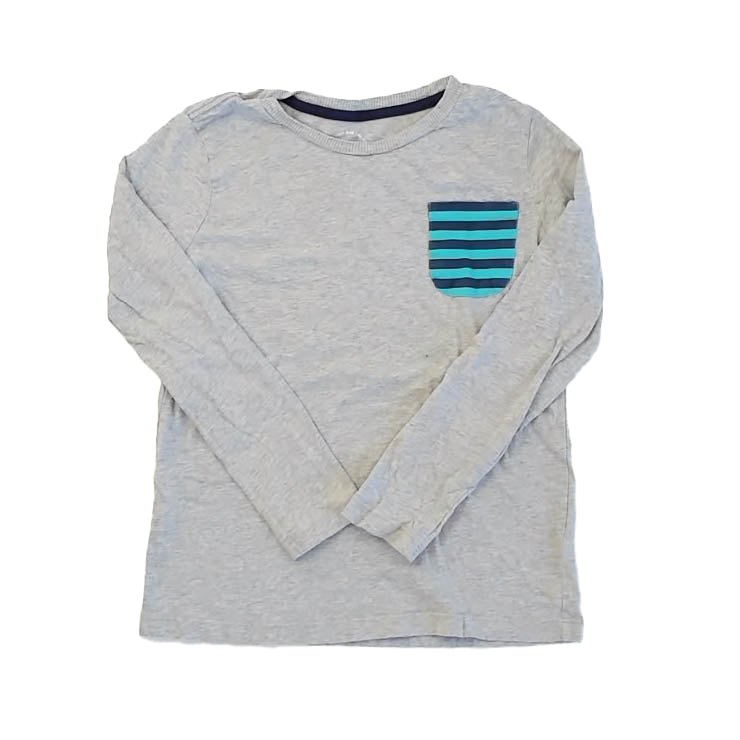 Pre-owned Gray Long Sleeve T-Shirt size: 10 Years Gray
