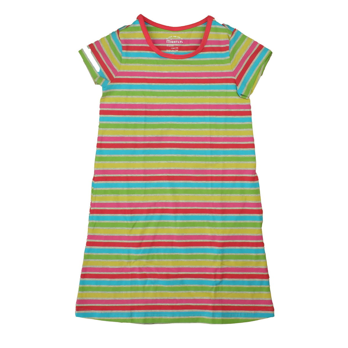 Pre-owned Grey | Multi | Stripes Dress size: 10 Years Grey | Multi | Stripes