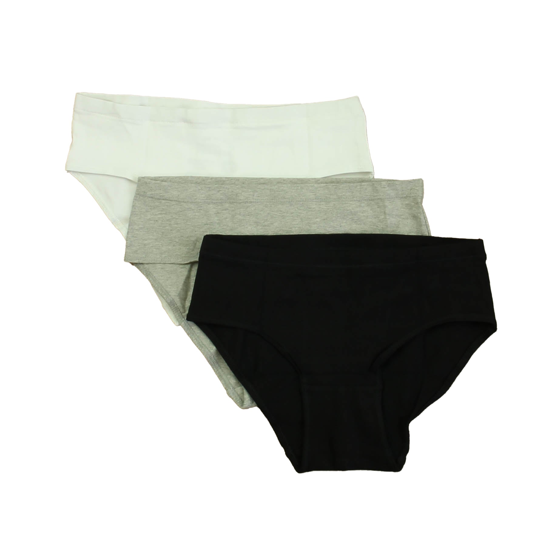 Pre-owned Black | White | Gray Underwear size: 12 years