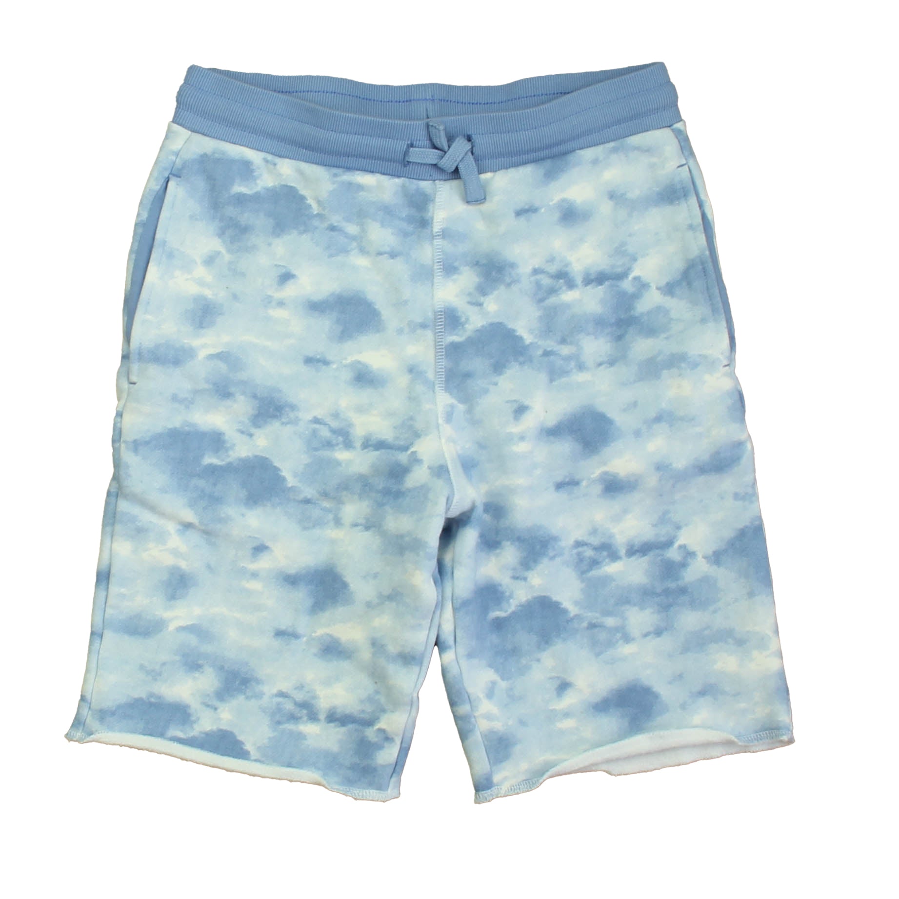 Pre-owned Blue Tie Dye Shorts size: 12 Years
