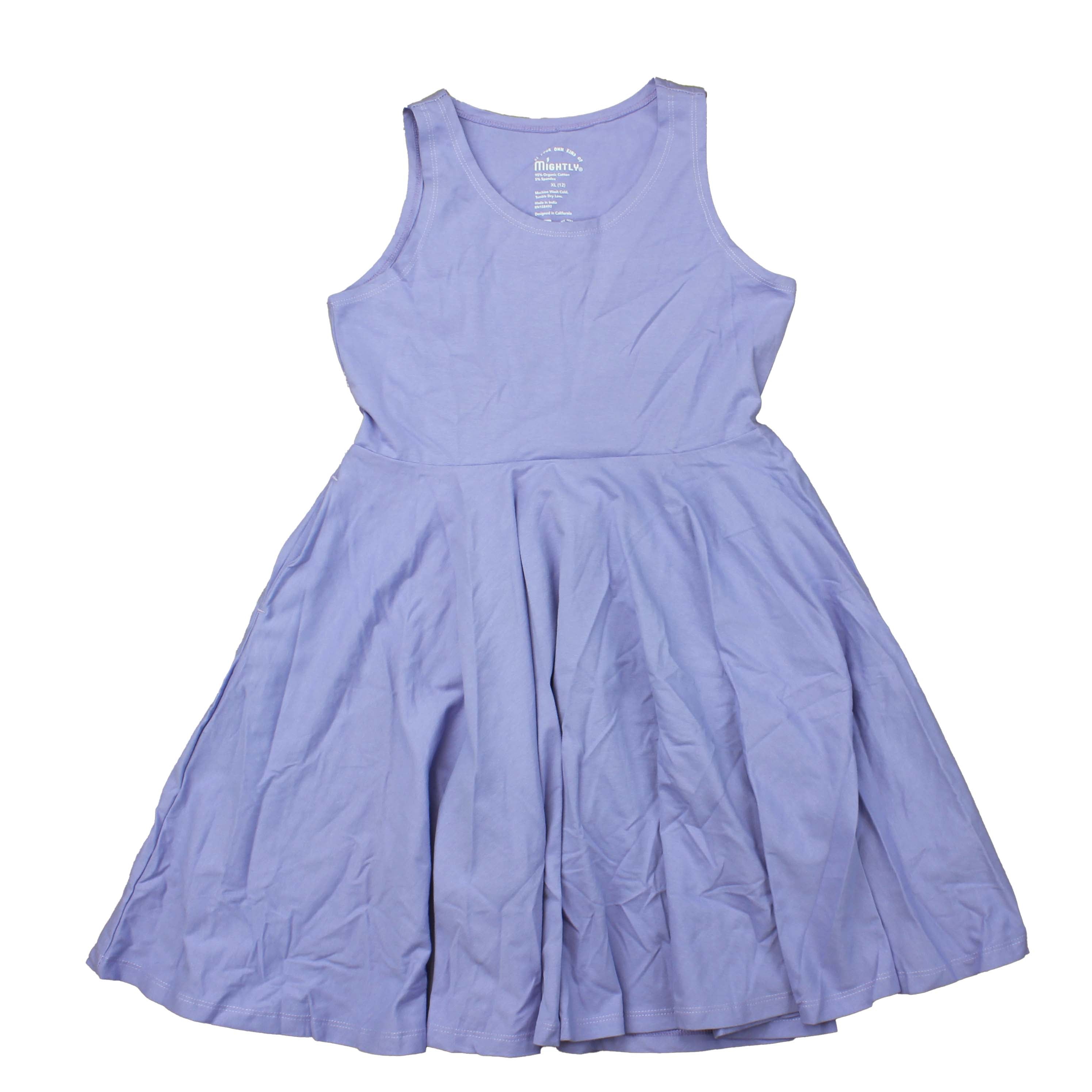 Pre-owned Purple Dress size: 12 Years Purple