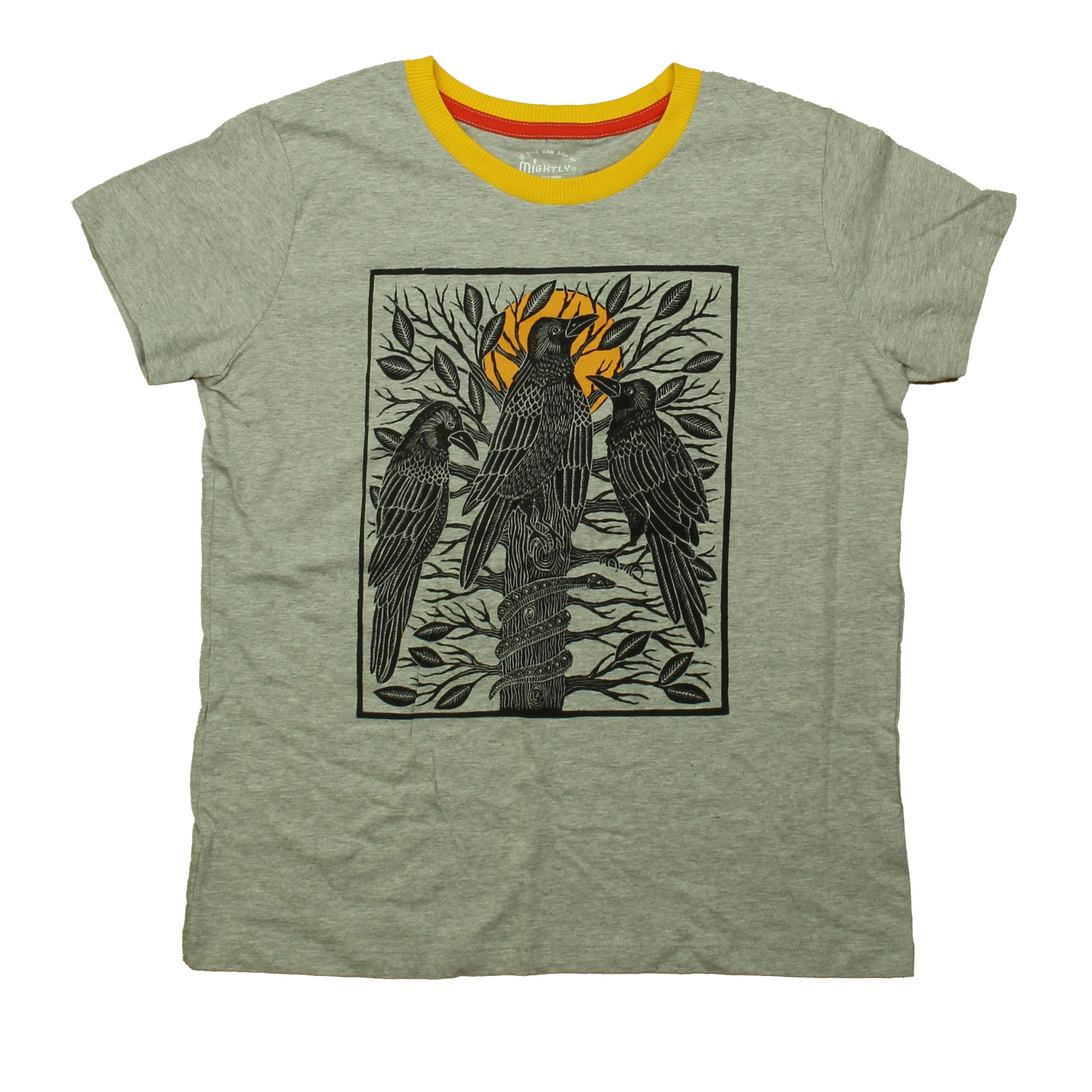 Pre-owned Gray Bird T-Shirt size: 14 Years