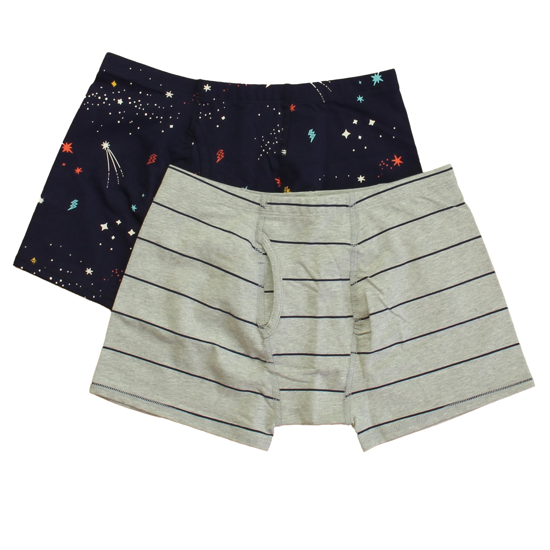 Pre-owned Gray | Navy Boxers size: 14 Years Gray | Navy