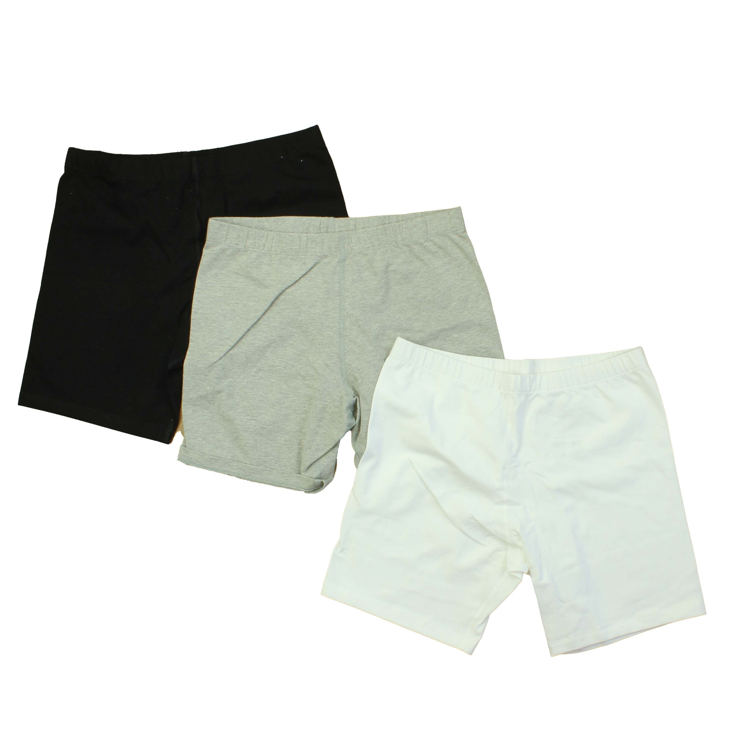 Pre-owned Grey | White | Black Shorts size: 14 Years