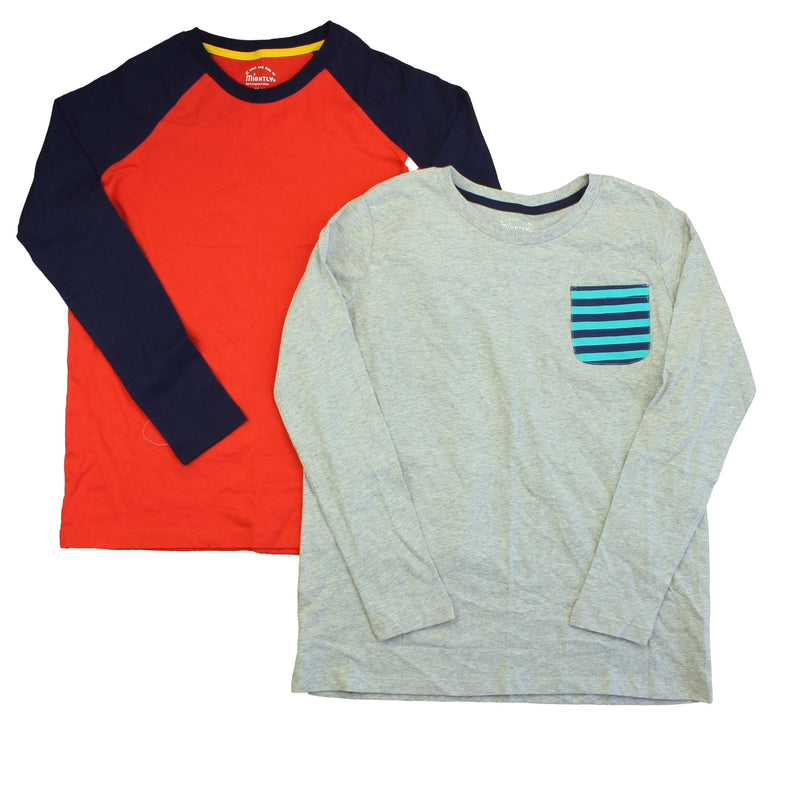 Pre-owned Red | Grey | Turqouise T-Shirt size: 14 Years