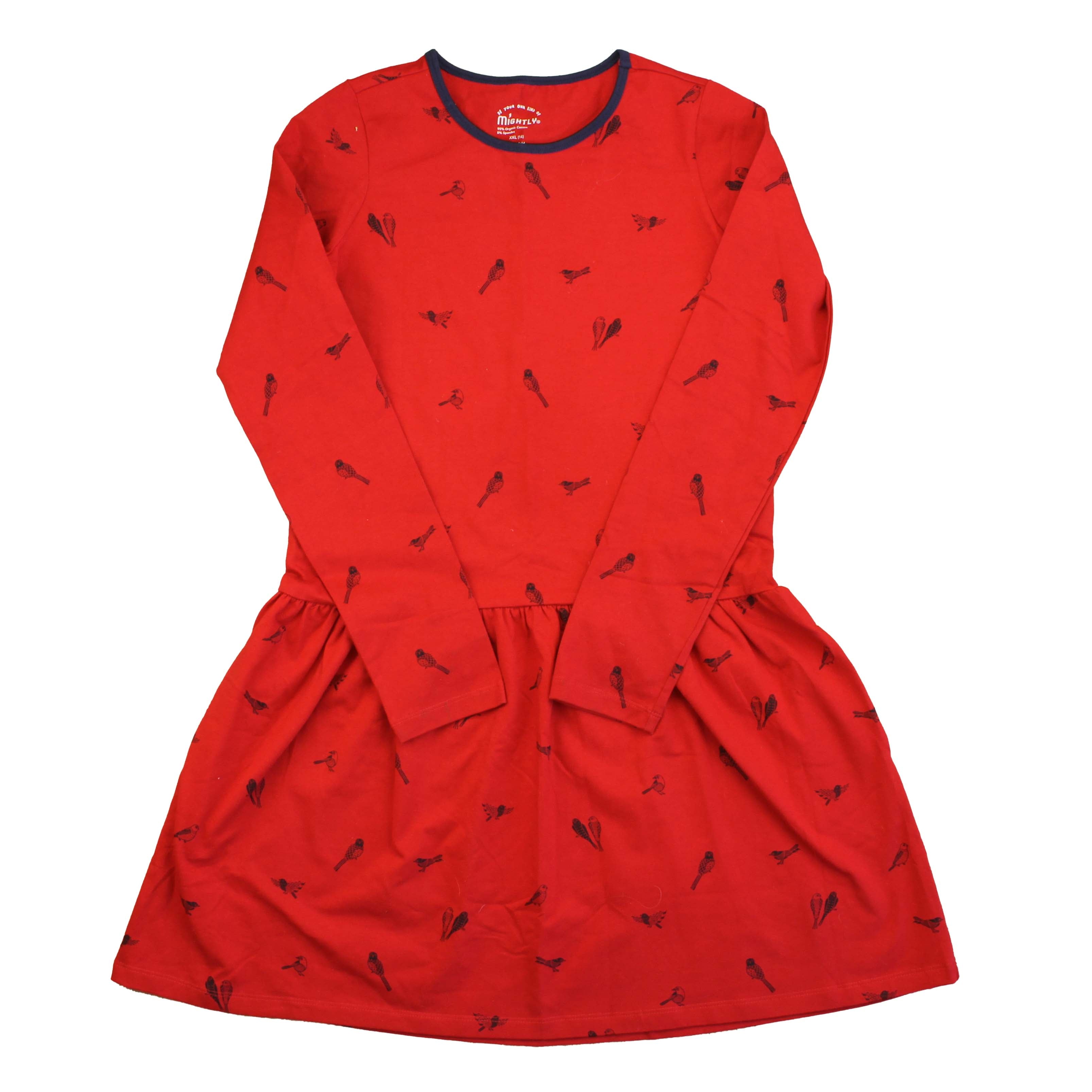 Pre-owned Red | Migrating Birds Dress size: 14 Years