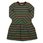 Pre-owned Black Stripe Dress size: 2-5T Black Stripe
