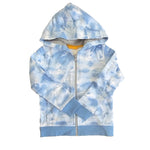 Pre-owned Blue Tie Dye Hoodie size: 2-5T Blue Tie Dye