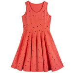 Pre-owned Coral Black Stars Dress size: 2-5T Coral Black Stars