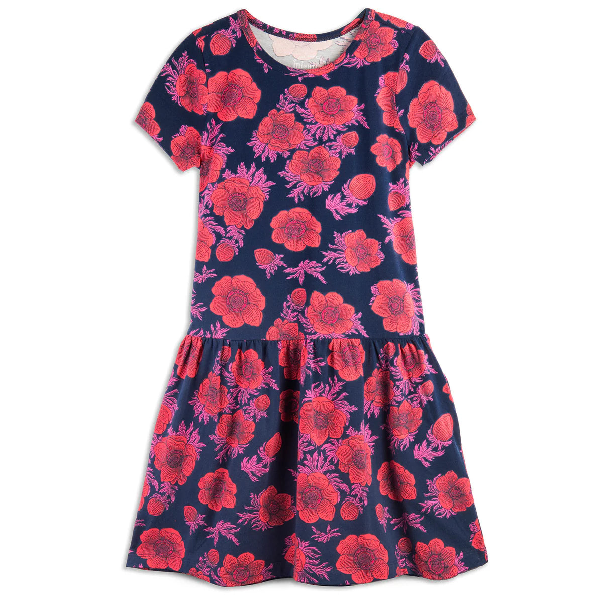 Pre-owned Navy Floral Dress size: 2-5T Navy Floral
