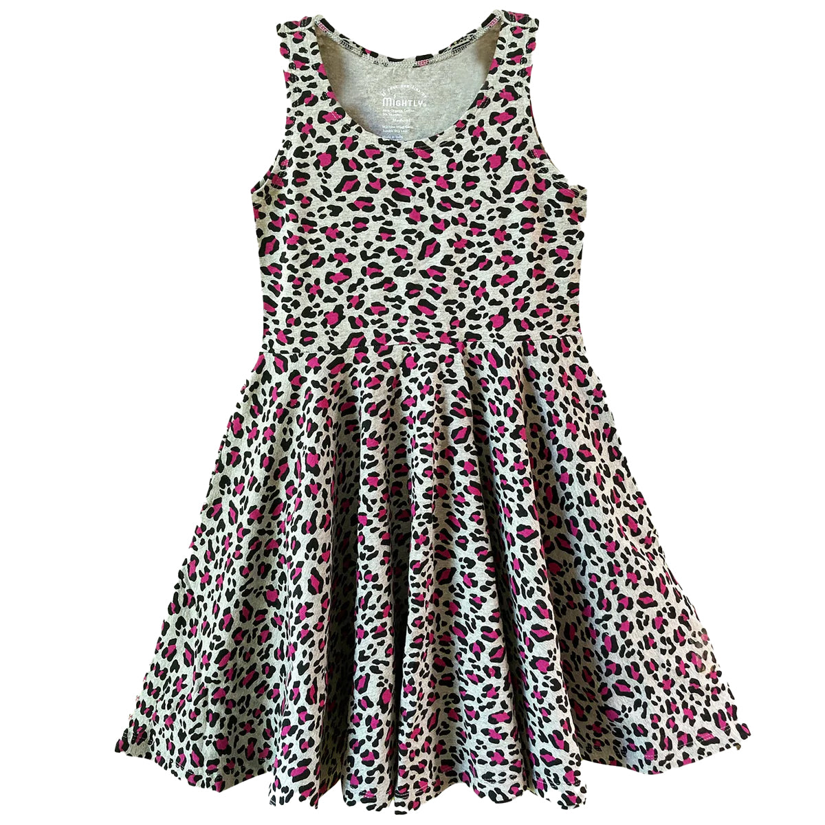 Pre-owned Pink Leopard Dress size: 2-5T