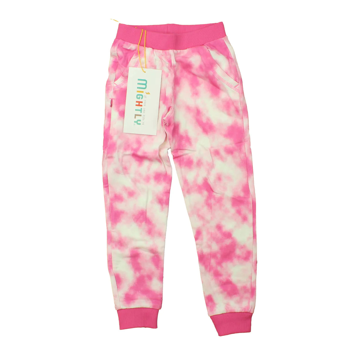 Pre-owned Pink Tie Dye Pants size: 2-5T