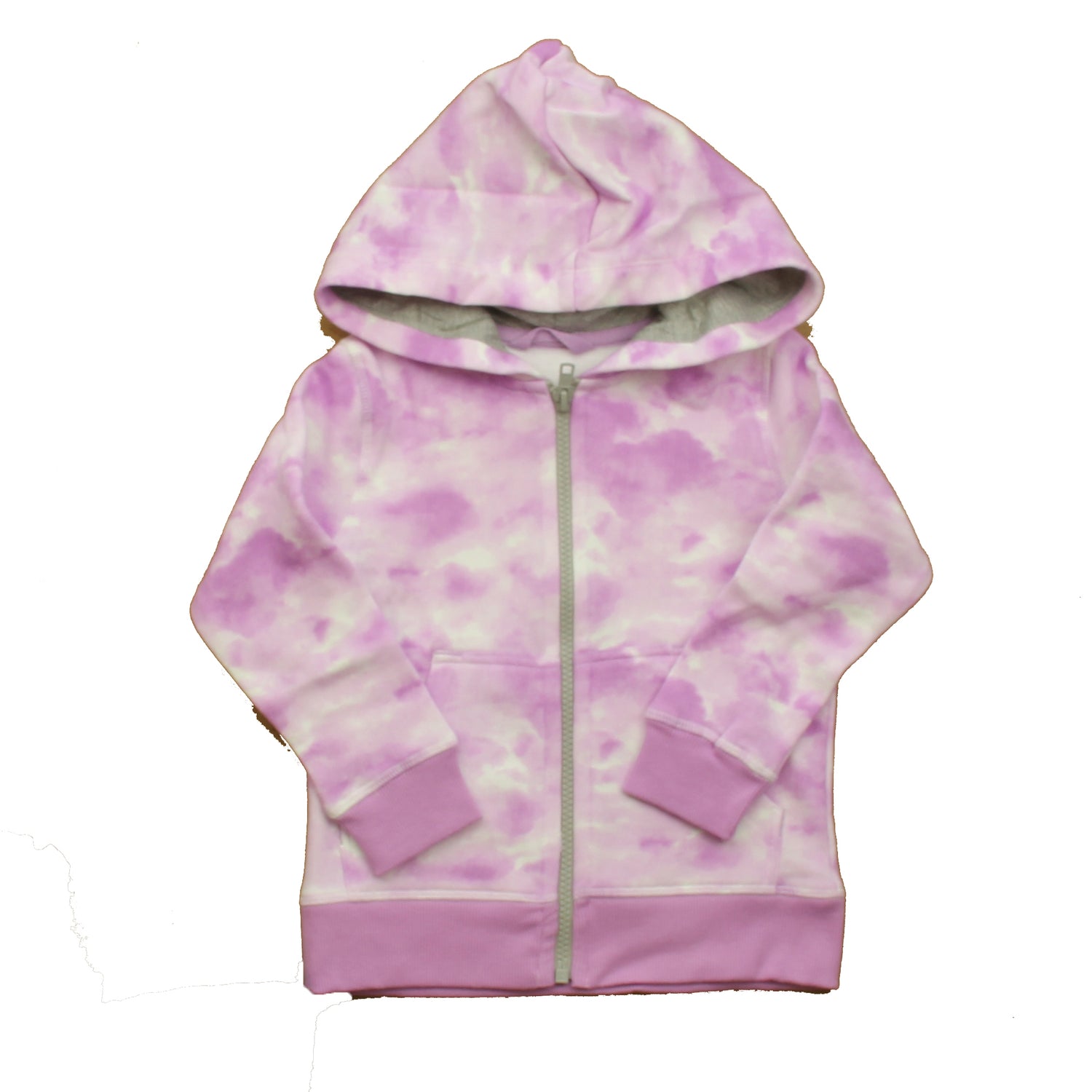 Pre-owned Purple Tie Dye Hoodie size: 2-5T Purple Tie Dye