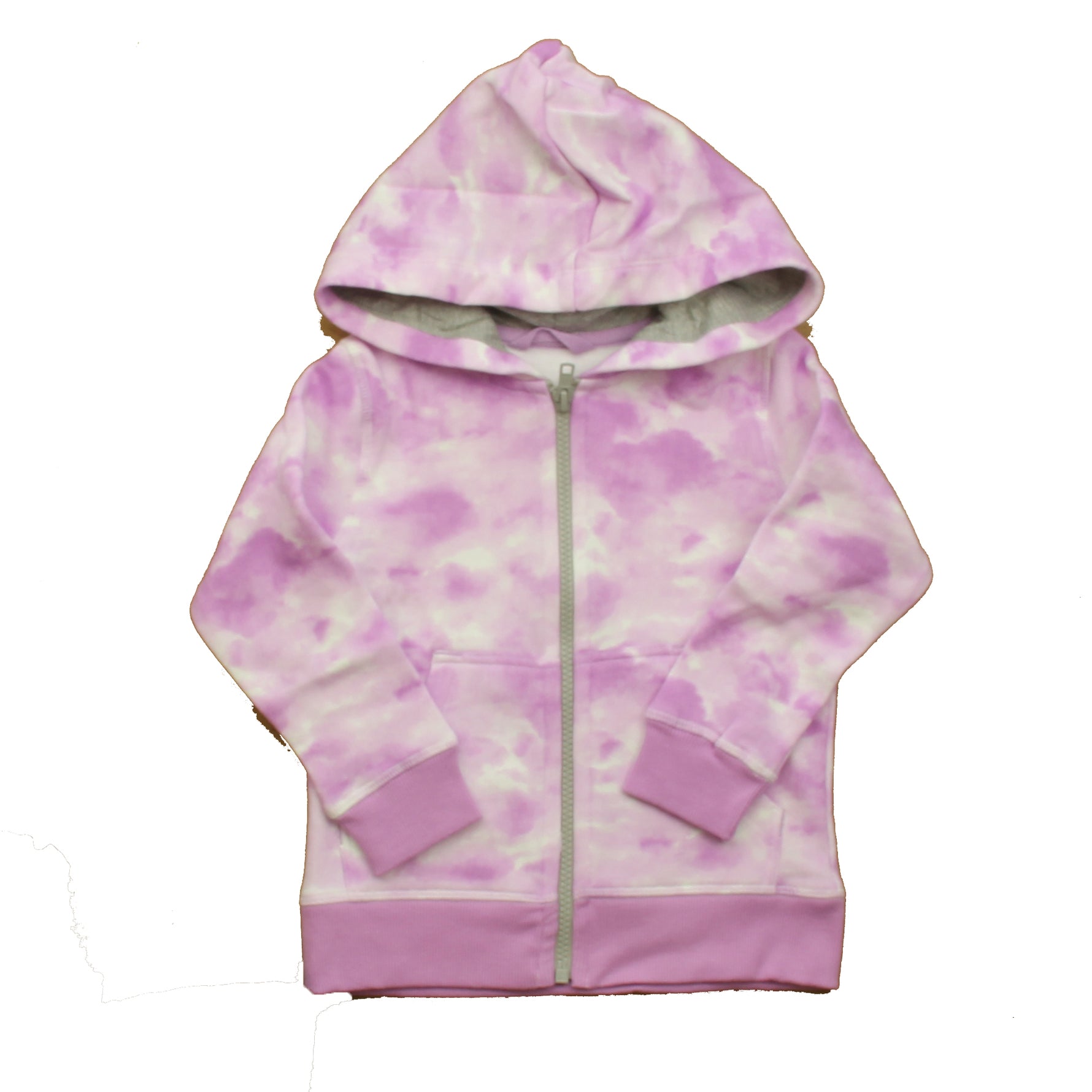 Pre-owned Purple Tie Dye Hoodie size: 2-5T Purple Tie Dye