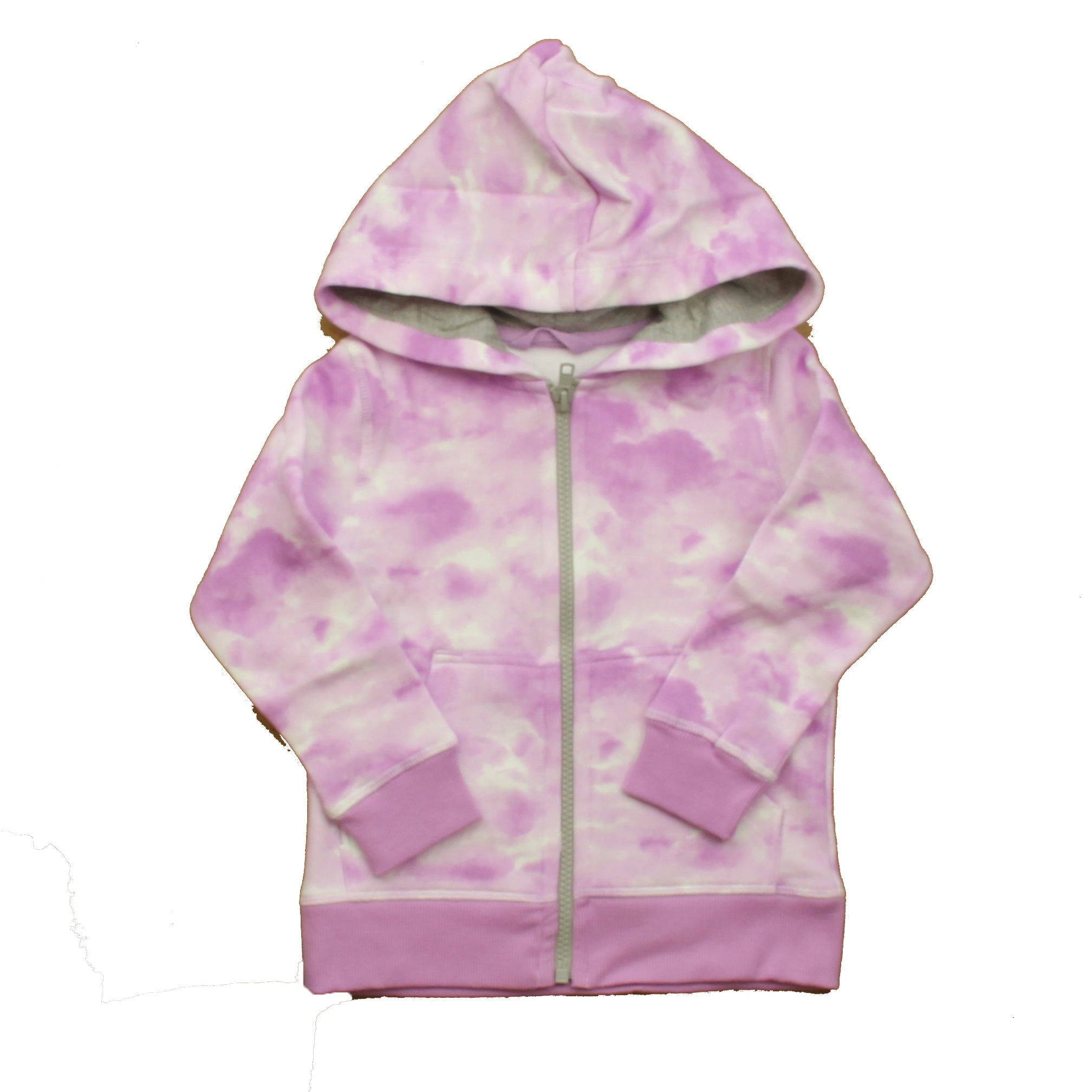 Pre-owned Purple Tie Dye Hoodie size: 2-5T Purple Tie Dye