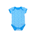 Pre-owned Blue | White Designs Onesie size: 2T Blue | White Designs