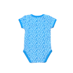 Pre-owned Blue | White Designs Onesie size: 2T Blue | White Designs