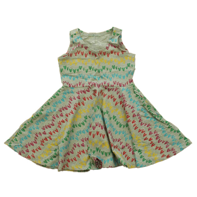 Pre-owned Gray Hearts Dress size: 2T Gray Hearts