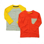 Pre-owned Grey | Yellow | Orange Top size: 2T Grey | Yellow | Orange