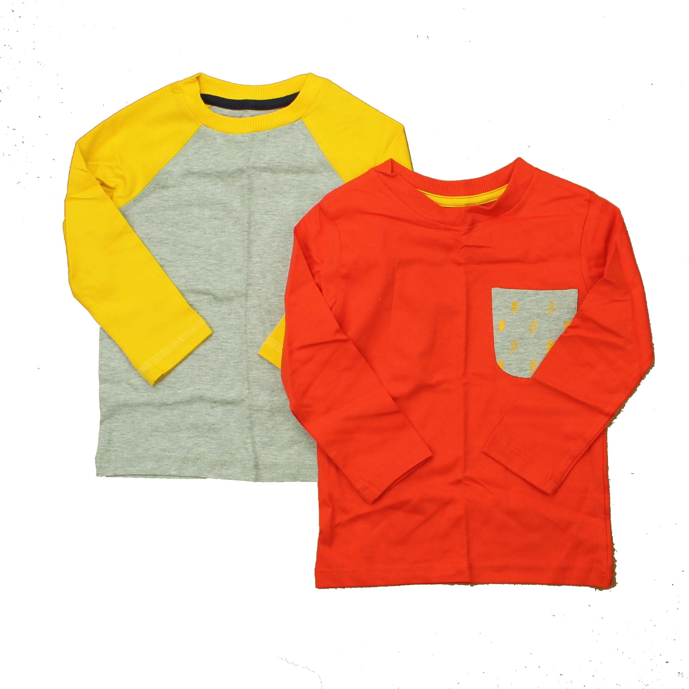 Pre-owned Grey | Yellow | Orange Top size: 2T Grey | Yellow | Orange