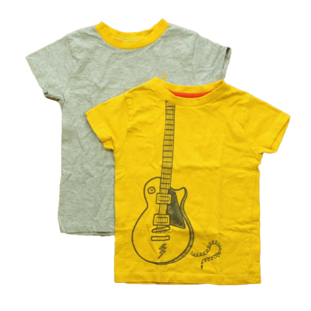 Pre-owned Gray | Yellow T-Shirt size: 3T Gray | Yellow