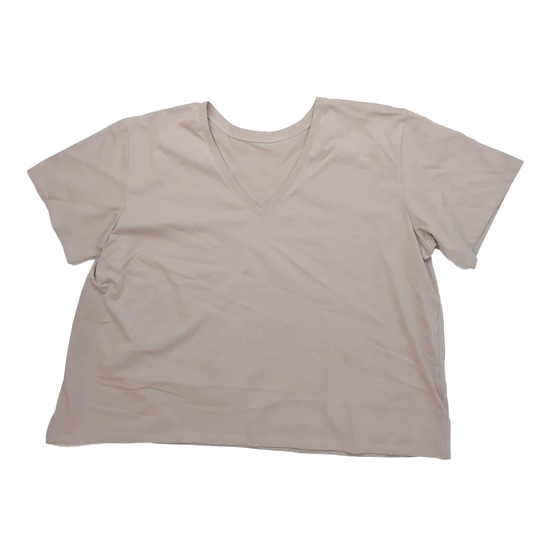 Pre-owned Taupe T-Shirt size: 3X Taupe