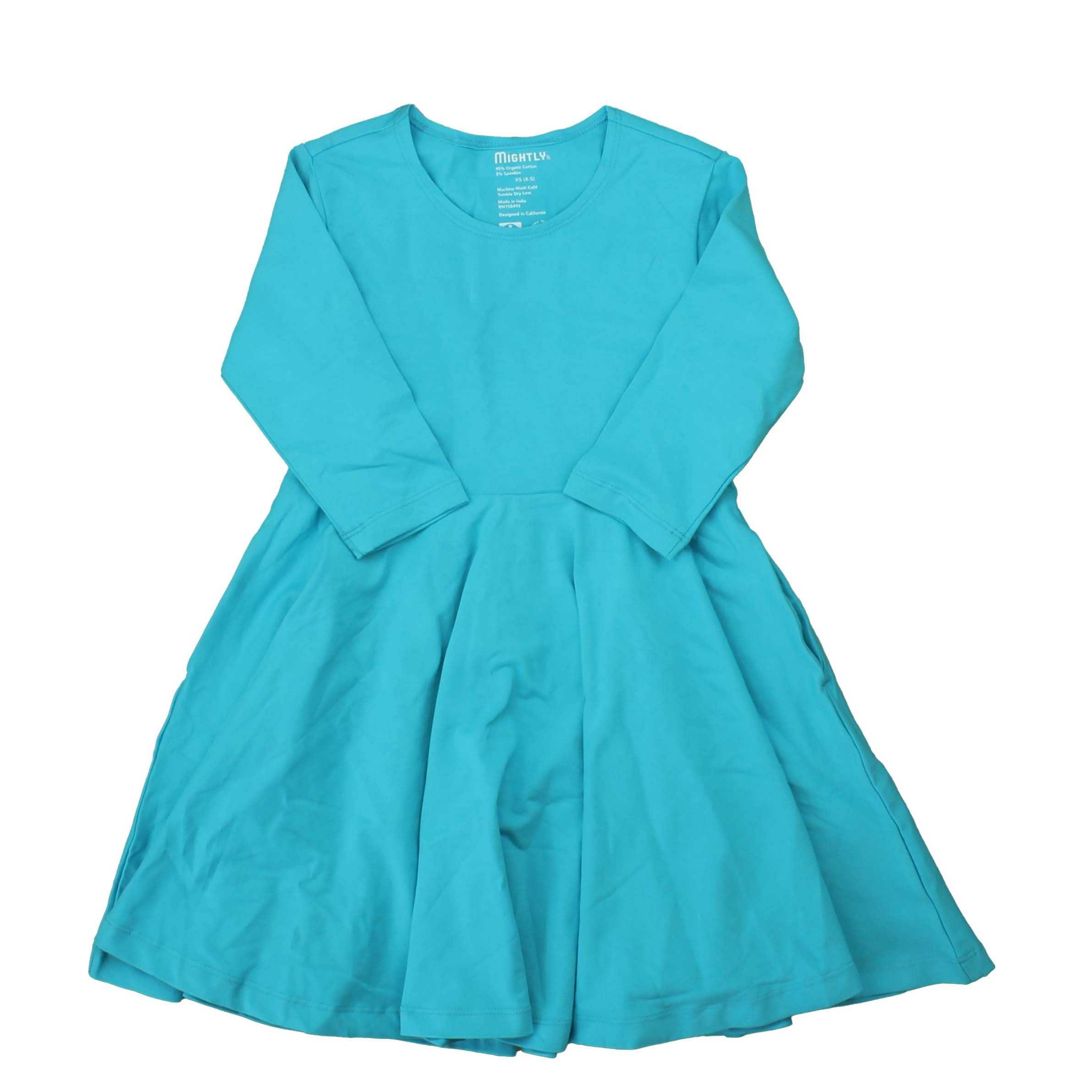Pre-owned Turqouise Dress size: 4-5T