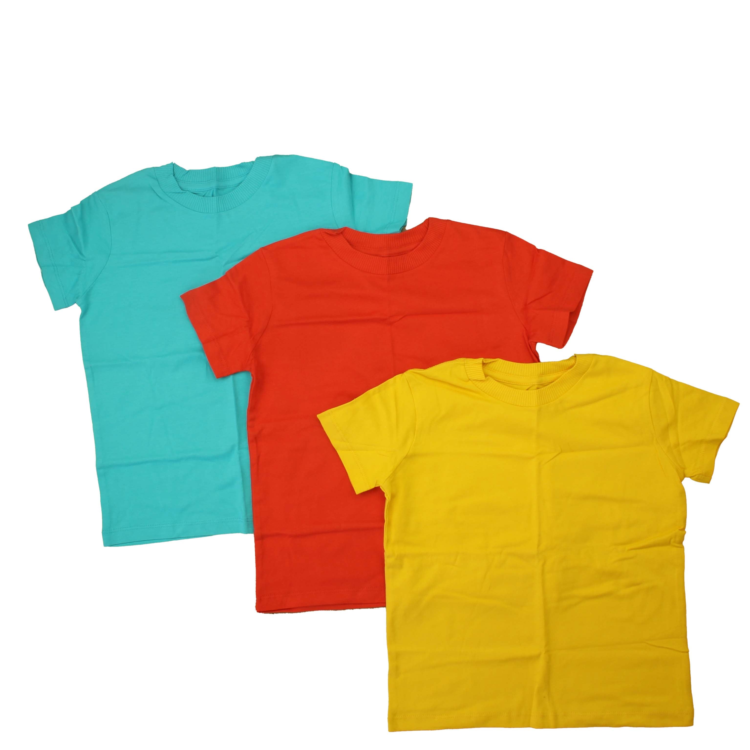 Pre-owned Yellow | Turquoise | Red T-Shirt size: 4-5T