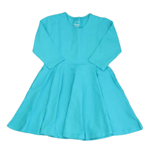 Pre-owned Turquoise Dress size: 4T